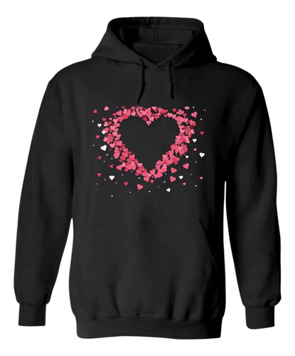 Sudadera Para Mujer Hoodie San Valentín Corazones