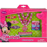 Disney Minnie '' Bowtique '' Caja De Accesorios De 15 Piezas