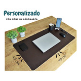 Mousepad Personalizado Em Couro Legítimo 90x45cm + Brinde