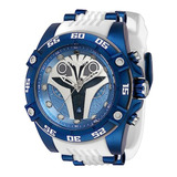 Reloj Invicta Star Wars 52mm Acero Inoxidable, Silicona Azul