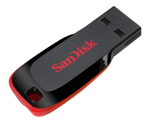 Sandisk Memoria Usb 2.0 Cruzer Blade 16gb Negro Sdcz50 +