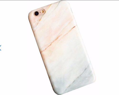 Funda Tpu Mármol Para iPhone 6 Plus 7 8 Plus X Xr Xs Max