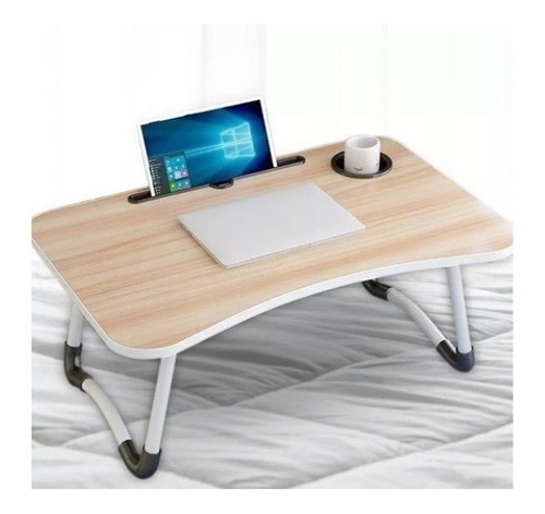 Mesa Plegable Portafolio De Madera Soporte Laptop Portátil