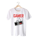 Remera Blanca Video Games - Gamer - Serie/peli