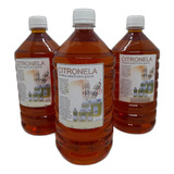 3 Litros Aceite Para Antorchas Citronella Repelente Jardin 