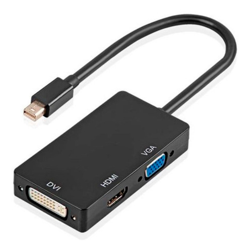 Cabo Adaptador Mac Thunderbolt/mini Displayport 3x1 Hdmi Vga