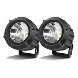 Par Faros Auxiliar De Luces Led  50w Motocicleta Para Jeep