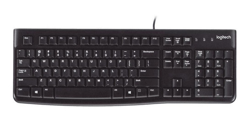 Teclado Usb, Pc/server, Negro Logitech 920-004422