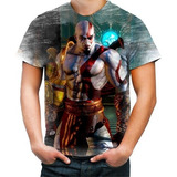 Camisetas Camisa God Of War Game Jogo Adolescente Unissex 5