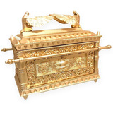 Arca Da Aliança Luxo Para Igreja Grande 30cm Dourada Oferta