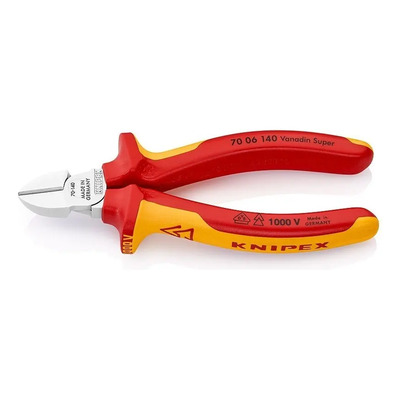 Alicate Corte Oblicuo Knipex 140 Mm Alemania Aislacion 1000v | Envío gratis