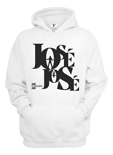 Sudadera Yazbek José José, Unisex Con Capucha Y Cangurera 05