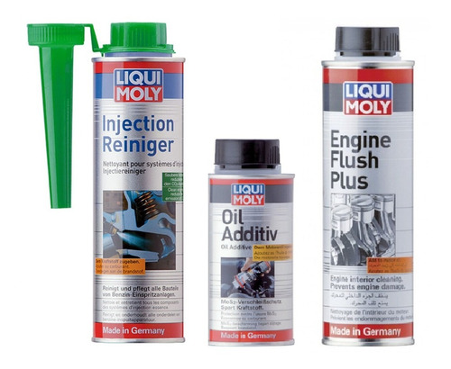 Kit Liqui Moly Oil Additiv Injection Reiniger Engine Flush P
