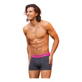 Pack X6 Boxer Liso ALG Y Lycra Acrobata Art 5086