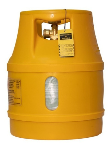 Tanque Para Gas Lp 5 Kgs Portatil De Plastico (amarillo)
