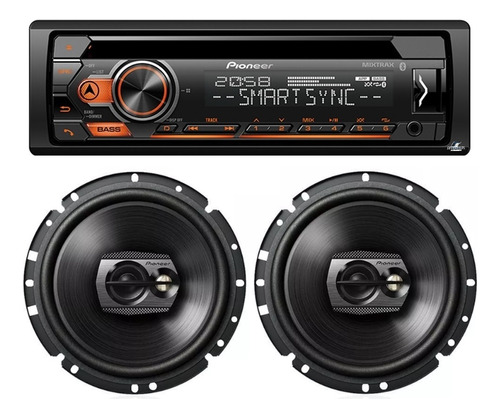 Pioneer Toca Cd Deh-s4280bt Android iPhone +falante 6 120rms