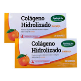 Pack 2 Colageno Hidrolizado Polvo (60 Sobres) - Springlife