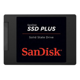 Ssd Sandisk Plus 1tb 2 5' Leitura 535mb/s 1tb Sata Rev 3.0 Cor Preto
