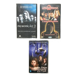 Lote Com 3 Filmes Vhs Terror/suspense