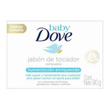 3 Pz Jabón De Tocador Dove Baby Humectación Enriquecida 90 G