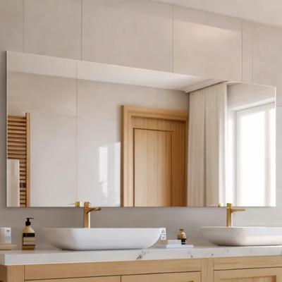 Espelho Sem Moldura Grande Banheiro Lavabo Closet Provador | Frete grátis
