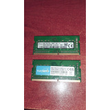 Memoria Ram Ddr4 8gb Gamer 2 Piezas