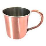 Caneca Moscow Mule Em Inox Rose 300ml