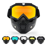 Oculos Mascara Motociclista Motocross Capacete Moto Bike