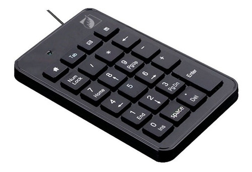 Teclado Numérico Retráctil Diseño Compacto Y Ultra Ligero Color Del Teclado Negro Idioma Español