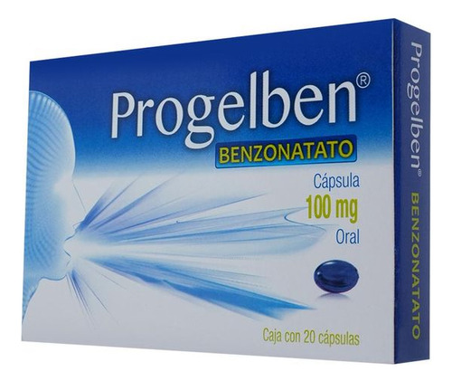 Progelben 100mg Caja 20 Cápsulas