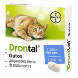 Drontal Para Gatos - Antiparasitario Interno 