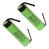 2 Bateria 18650 Panasonic Ncr18650ga 3450mah 10a 3,7v