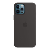 Carcasa Magsafe Silicona Compatible iPhone 13 Pro Max Negro