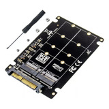 Adaptador Sas U.2 Sff8639 Para Ssd M.2 Nvme E Ngff Sata Novo