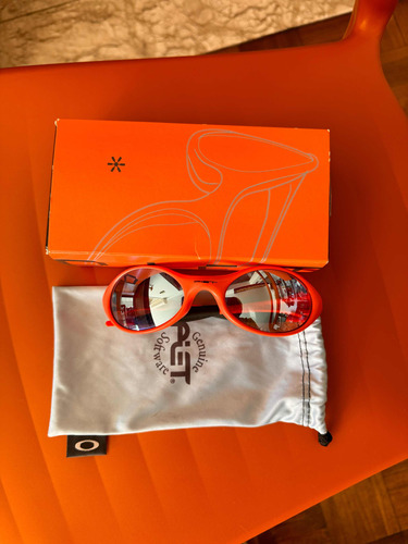 Piet X Oakley Óculos Eye Jacket Orange W/ Prizm Snw Sapp