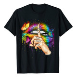 Hippie Tie Dye Trippy Colors - Playera Divertida Para Mujer