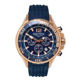 Reloj Para Hombre Nautica Chronograph  Napnstf12 Azul