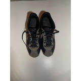 Zapatillas Nike Cortez Negras Y Grises Talle 36.5