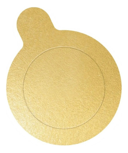 220 Bases De 10cm P/ Doces - Cor: Ouro - Marca Ultrafest