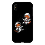 Carcasa Para   Xs Max Con Oso Panda Rojo, Astronauta Es...