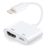 Adaptador Hdmi Otg Lightning A Av Digital Para iPhone / iPad