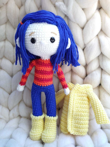 Muñeca Coraline Amigurumi 