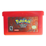 Pokemon Fire Red Game Boy Advance Solo Cartucho 