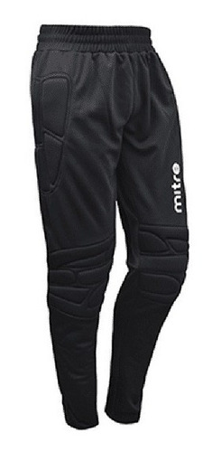 Pantalon Largo De Arquero Futbol Marca Mitre Color Negro