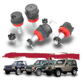 Kit 4 Rotulas Reforzadas Cherokee Xj Comanche Mj Wrangler Tj