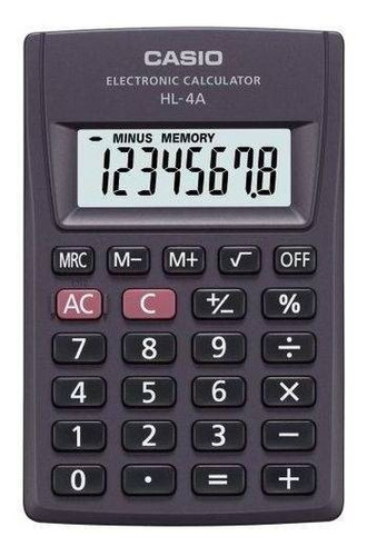 Calculadora De Bolso Casio Hl-4a