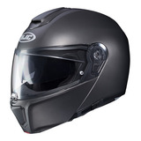 Casco Robocop Moto Hjc Rpha 90s Con Gafas De Sol De Color Titanio, Talla 59