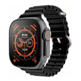 Smartwatch Digital S8 Ultra 49mm Cor Da Caixa Preto Cor Da Pulseira Preto Cor Do Bisel Colorido