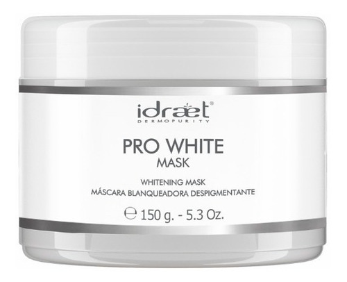 Idraet Pro White Máscara Blanqueadora Despigmentante 150g 