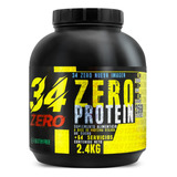 Suplemento En Polvo 34 Zero Supplements  Proteína Proteína Isolate Sabor Rompope En Bote De 2.4kg